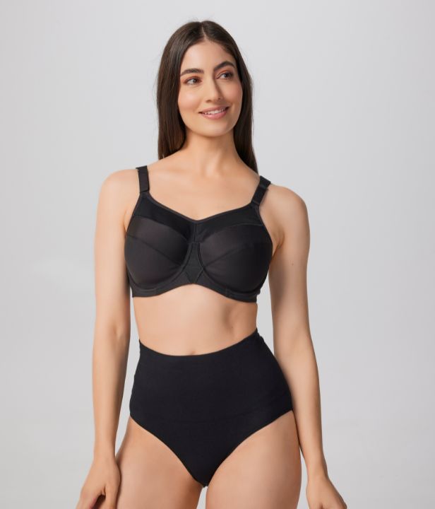 Full brief and bra set