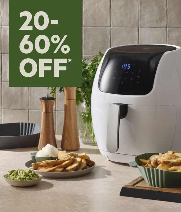 20% To 60% Off* Air Fryers